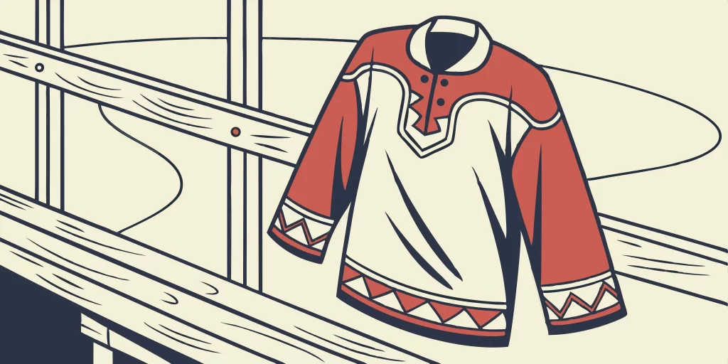 Detroit Red Wings Winter Classic jersey.