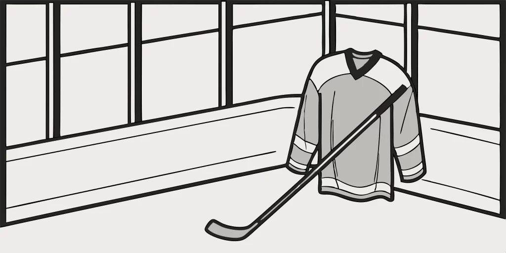 Hockey jersey.