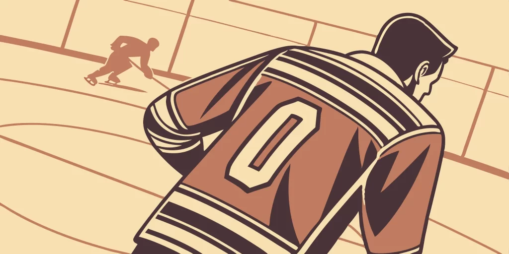 Retro LA Kings jersey, number 0.