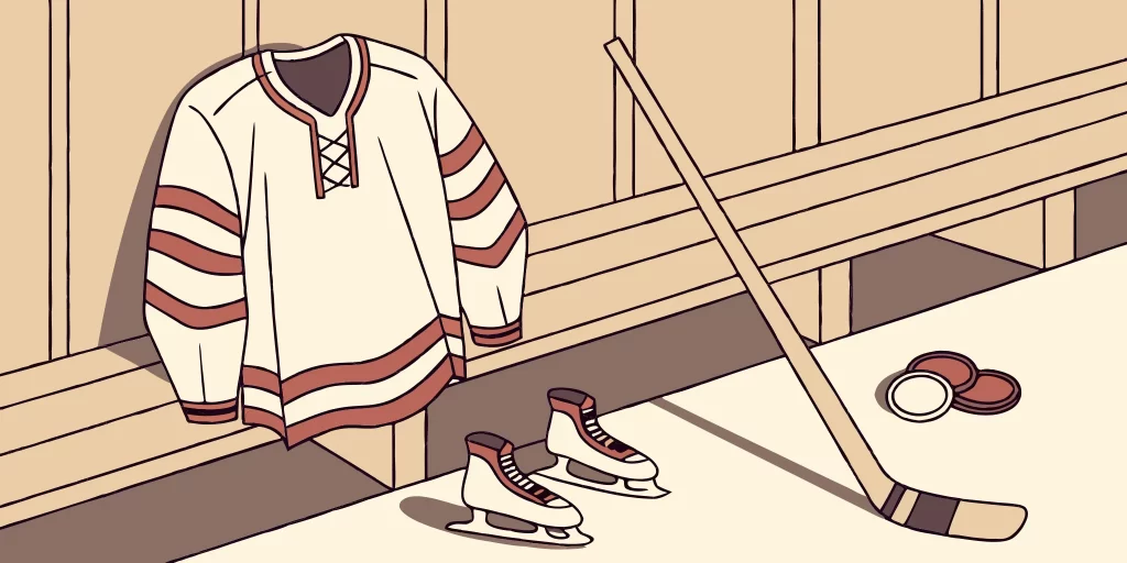 Old Pittsburgh Penguins jersey.