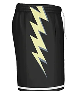 Bolts Inspired Basketball Shorts