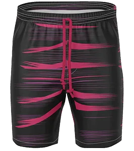 Cross Striped Soccer Shorts