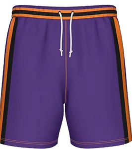 Suns Inspired Basketball Shorts