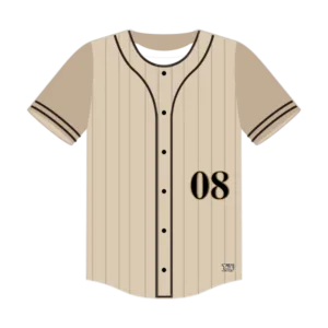 Cleveland Inspired Full Button Baseball Jersey