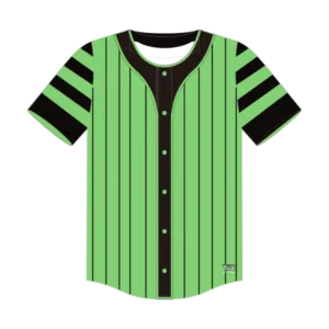 Cobra Inspired Full Button Baseball Jersey