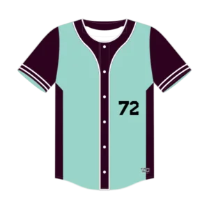 Houston Inspired Full Button Baseball Jersey