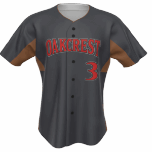 Varsity Inspired Full Button Baseball Jersey