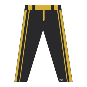 Pantalon de baseball à rayures